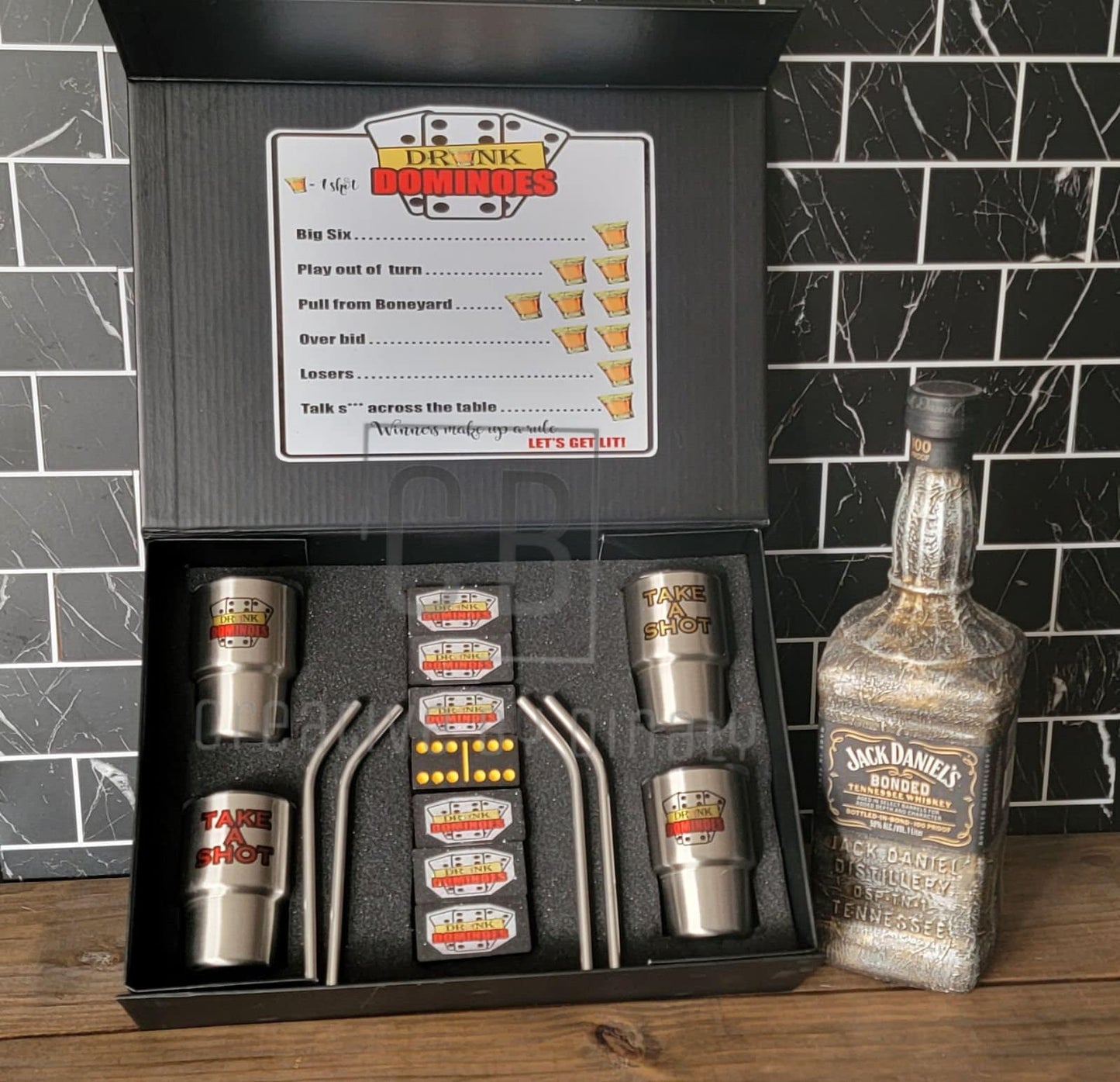 Drunk Dominoes Game Set