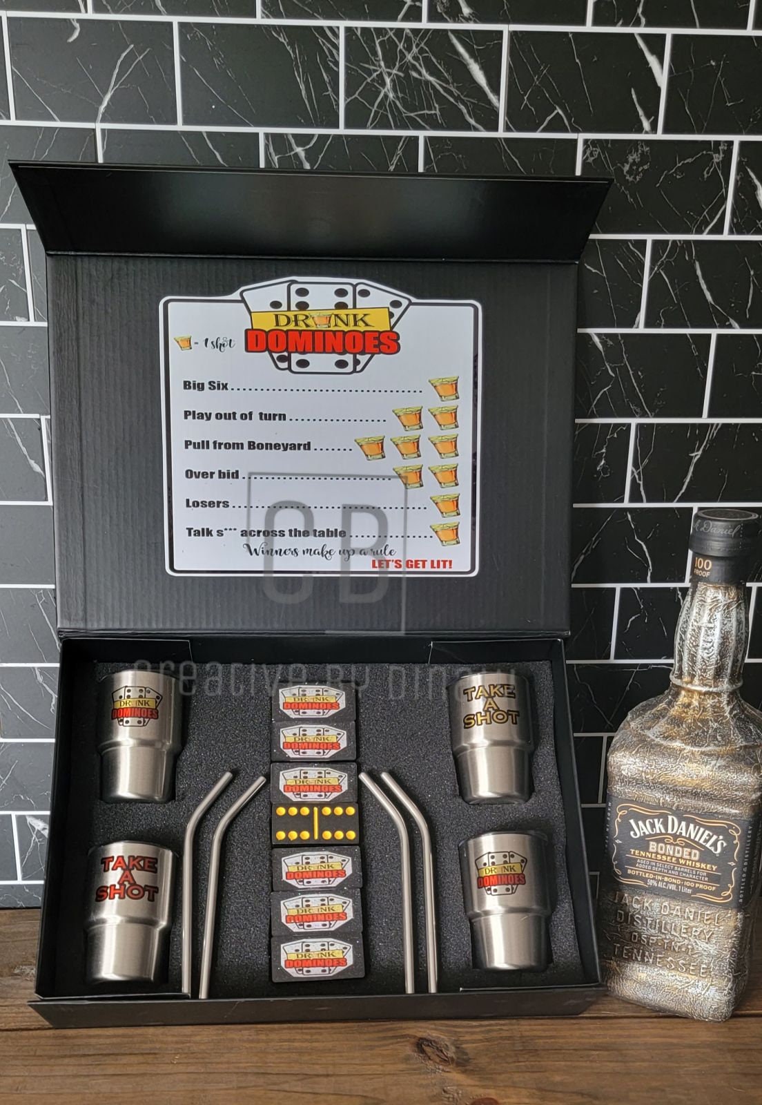 Drunk Dominoes Game Set