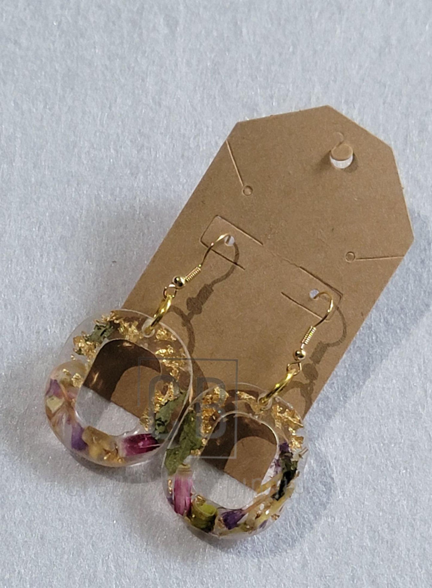 Resin Dangle Earrings