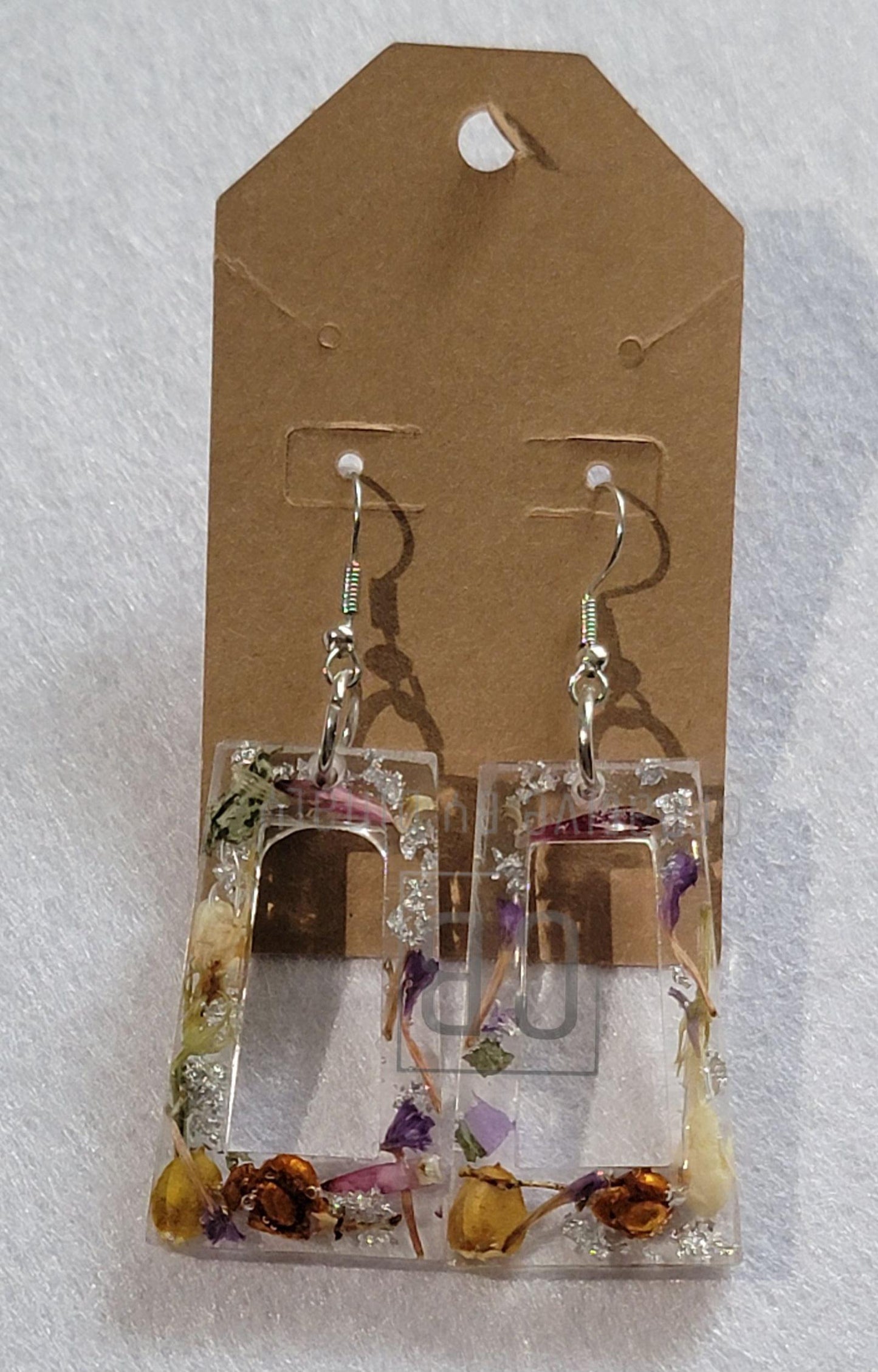Resin Dangle Earrings