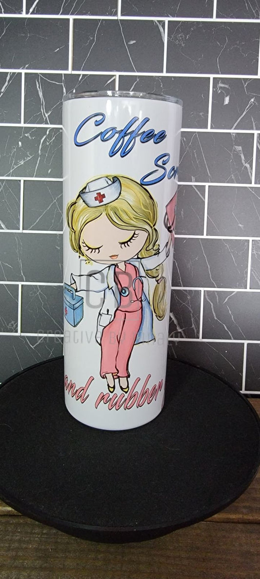 20 oz stainless steel tumbler nurse