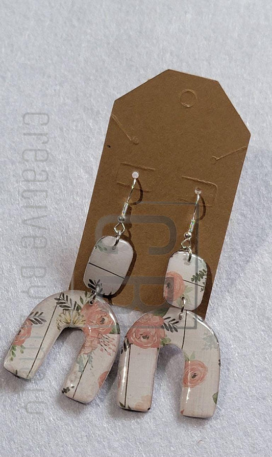 Double Sided Dangle Earrings